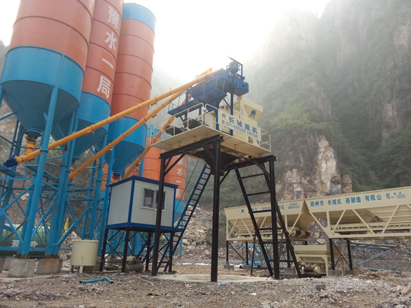 HZS75水泥混凝土攪拌站