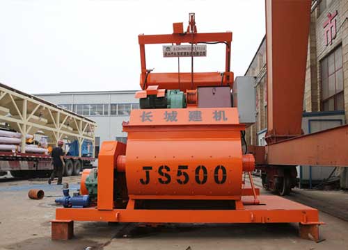 js500強(qiáng)制式水泥攪拌機(jī)