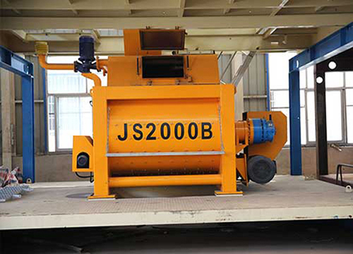 js2000強制式水泥攪拌機